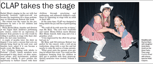 CLAP Press Article